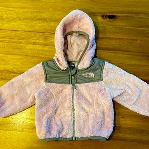 The North Face infant fleece jacket 3-6month
